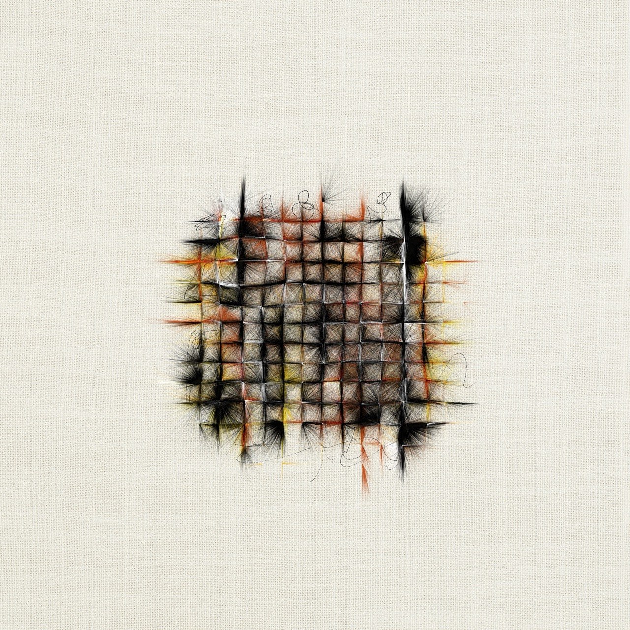 Ross.Wool · «Sutura digitale 5» — Composizione modulare di sutura digitale, 2024